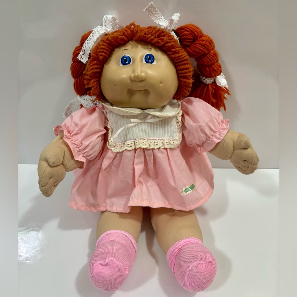1980s Coleco Cabbage Patch Kid – Red Yarn Hair, Blue Eyes